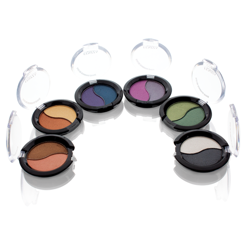 TRIO DE SOMBRAS 3D SHINE - MARRONS